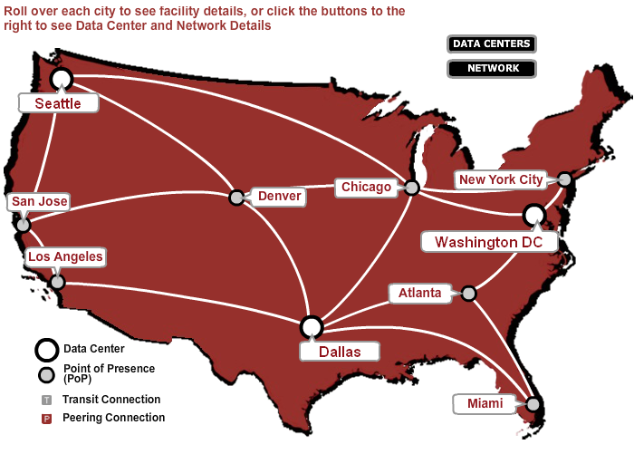 softlayer-datacenter-network 100tb.com已经更名ingenuitycloudservices，运作全球VPS、VMware云、独立服务器、托管