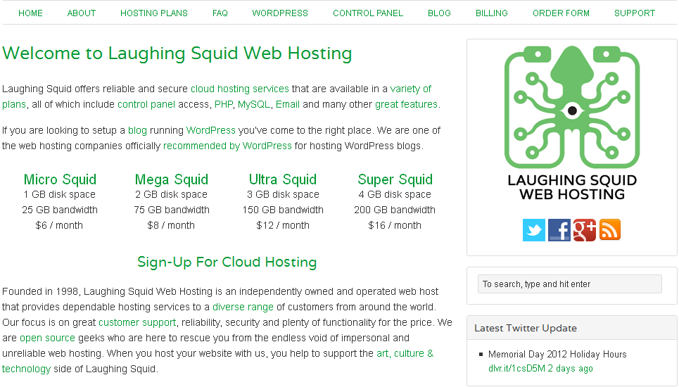 laughingsquid Laughing Squid主机介绍