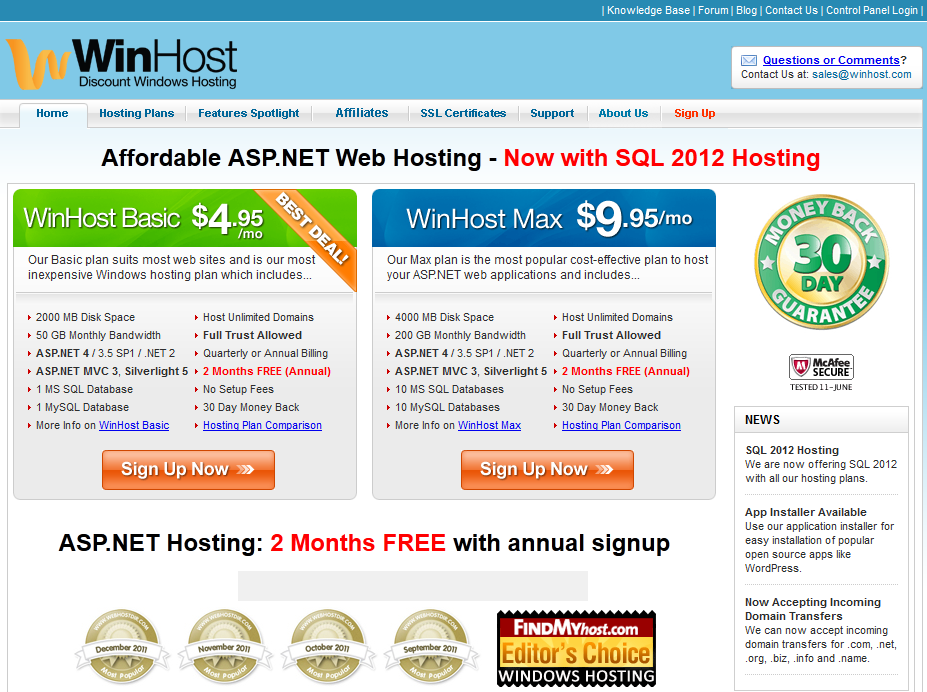 winhost winhost主机介绍