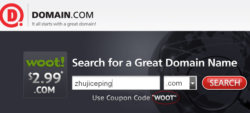 domain9月 2.99美元注册com优惠码-国外主机测评