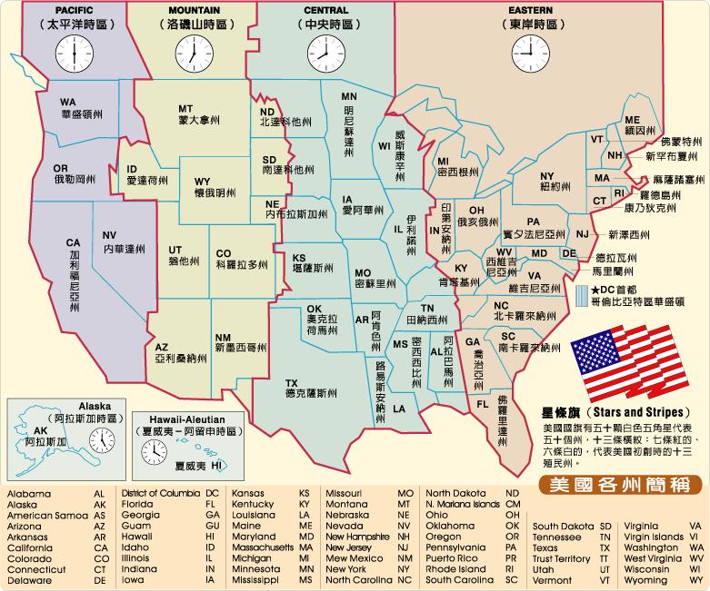 us-time-aera 搞懂“美国时间”
