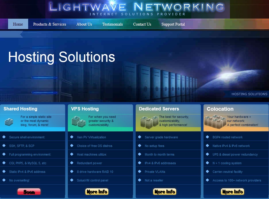 lightwave 稳定VPS推荐:lightwave基于XEN的高质量VPS