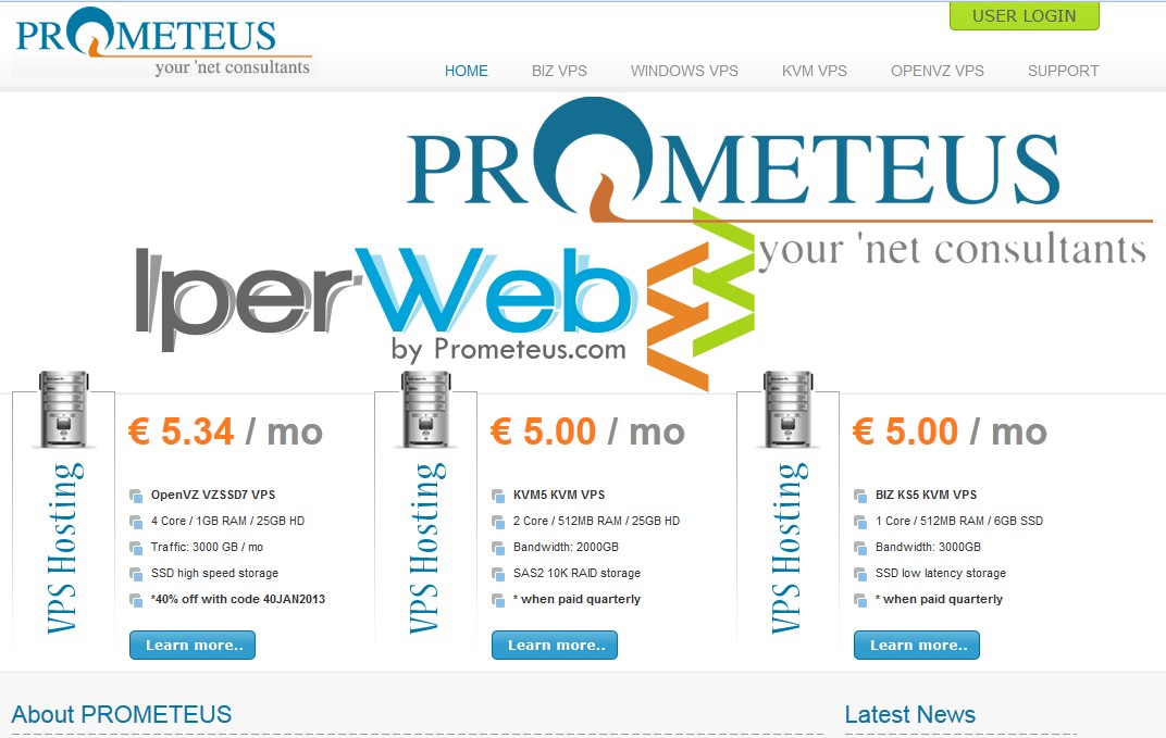 精品推荐:Prometeus/Iperweb新上马基于XEN带SSD的VPS-国外主机测评