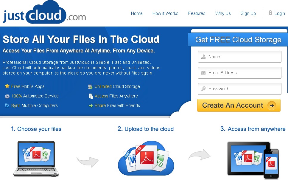 justcloud justcloud新型免费云存储