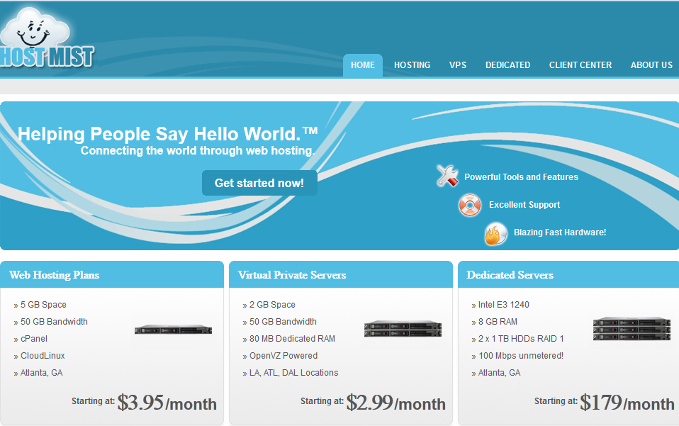 HostMist-60M内存VPS年付$9/80m内存年付$11-国外主机测评