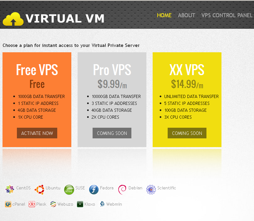 virtualvm-免费512M内存VPS-国外主机测评