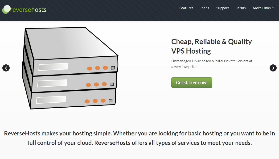 reversehosts-12美元/年付/4核/512m内存/60g硬盘/1T流量-国外主机测评