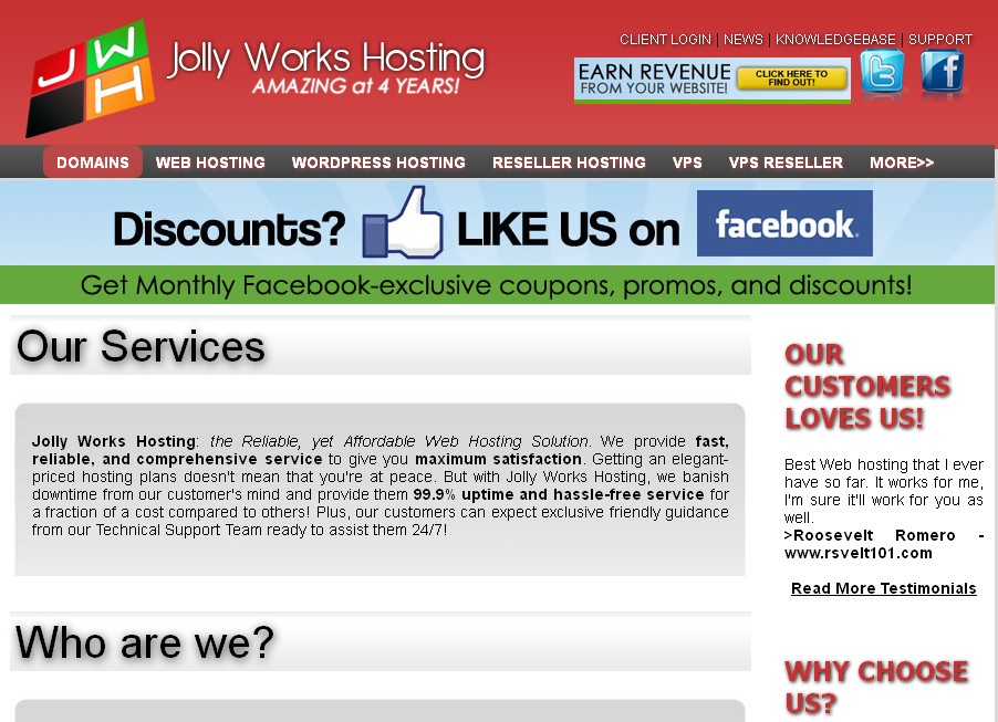 jollyworkshosting jollyworkshosting-5折凤凰城VPS
