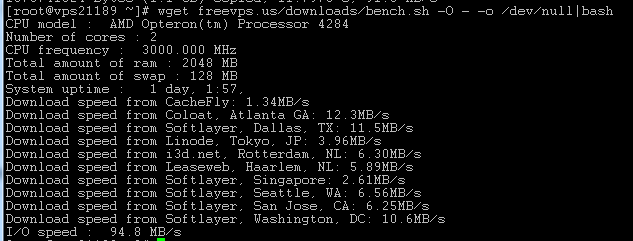 7 OVH-加拿大/2G内存vps简单测评