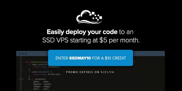 do-05-2014 digitalocean-2014年5月第一波优惠码