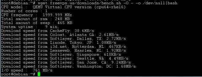 7 123systems-256M内存KVM VPS简单测评