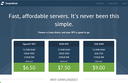 simplenode-$10/季/KVM/512m内存/15gSSD/500g流量/达拉斯-国外主机测评