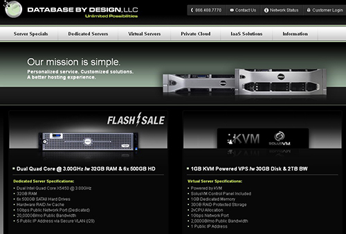 databasebydesignllc-$3.33/KVM/1g内存/30g硬盘/2T流量/G口-国外主机测评