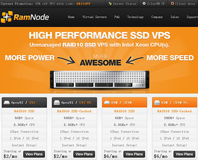 ramnode-全线产品大幅度降价/扩大硬盘-国外主机测评