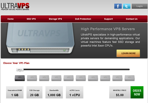 重点推荐:ultravps-1g内存/15gSSD/4IP/1T流量/拉斯维加斯-国外主机测评