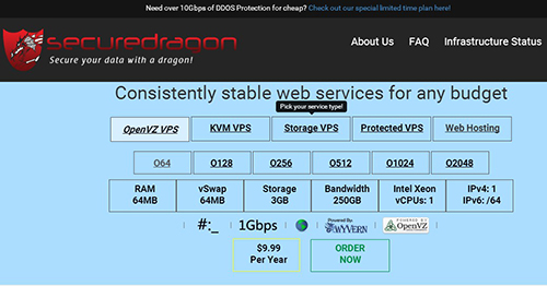 securedragon-低至6.99年付/VPS全部7折/9个可选机房-国外主机测评