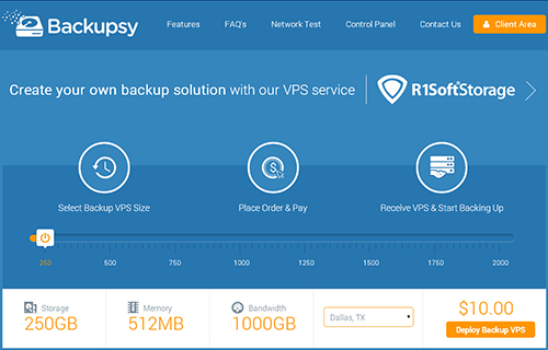 backupsy-$6/KVM/512M内存/250g硬盘/1T流量/G口/9机房-国外主机测评