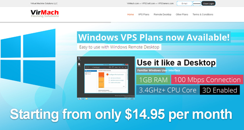 virmach-$7.95/Windows/2G内存/48g硬盘/1T流量/G口/凤凰城-国外主机测评