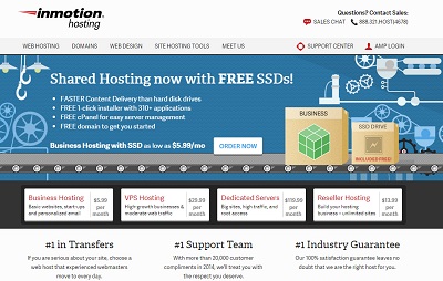 inmotionhosting-$119/I3 2120/4g内存/500g硬盘/6T流量/洛杉矶-国外主机测评