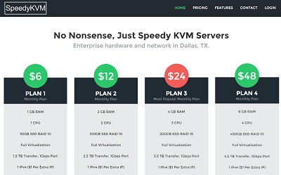 speedykvm-$7/kvm/1g内存/500g硬盘/2.5T流量/G口/windows-国外主机测评