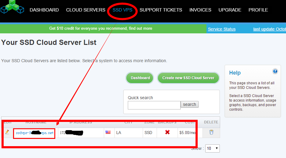 2 vps.net洛杉矶SSDVPS测评及后台使用简单介绍