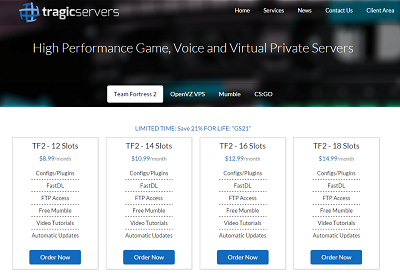 tragicservers-$21/年/1g内存/4CPU/65G硬盘/1.5T流量/G口/洛杉矶/QN-国外主机测评