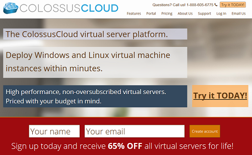 推荐：colossuscloud-3.5折VPS,包括专业XP/Windows7/8/2003/2008/2012远程VPS-国外主机测评