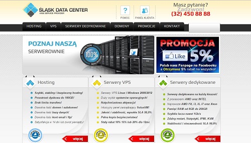 SlaskDatacenter-波兰机房的VPS和服务器,甩卖-国外主机测评