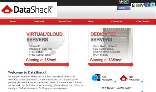 datashack-$99/E5-2670/96g内存/1TSSD/10g端口/20T流量-国外主机测评