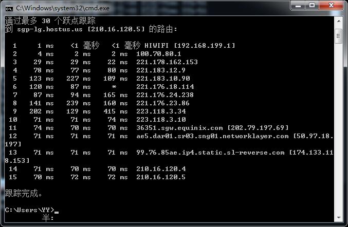 h11 hostus新加坡softlayer机房VPS测评[1G内存]