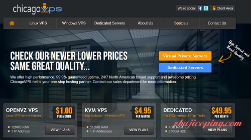 #windows vps# chicagovps-$6/2g内存/50gSSD/2T流量/server2008/2012/2016-国外主机测评