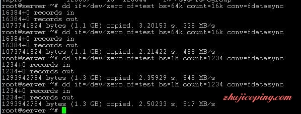 io7 iozoom-洛杉矶KVM最低款VPS简单测评，性能强悍！