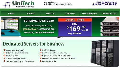 alnitech-40美元/E3-1230v2/16g内存/2X1T硬盘/100m不限/5IP-国外主机测评