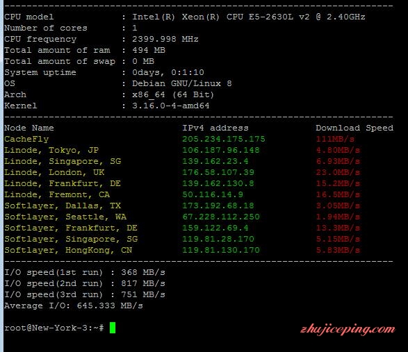 digitalocean-10机房VPS简单测试/2016年5月,是否成翔?
