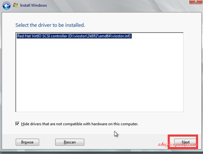 hw7 hostus的KVM VPS安装Windows系统教程