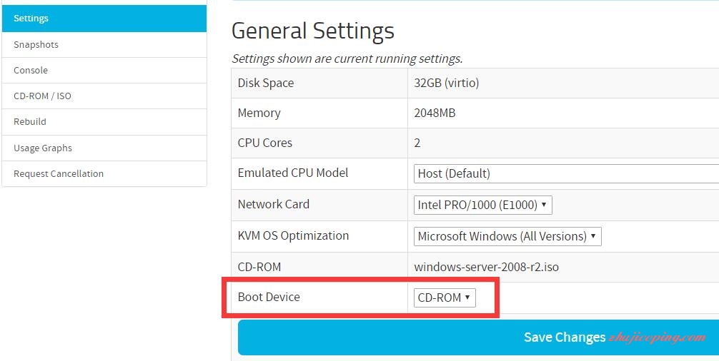 hw8 hostus的KVM VPS安装Windows系统教程