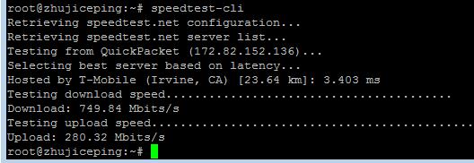 b4 budgetnode洛杉矶1G内存VPS简单测评(免费40gDDos防护)