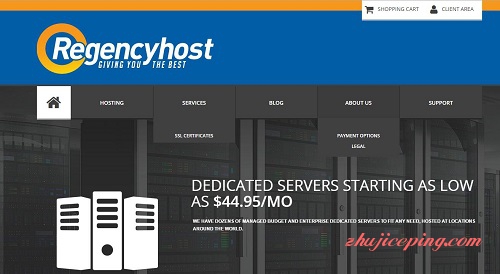 regencyhost-0.99美元/Xen/128m内存/10gSSD/不限流量-国外主机测评