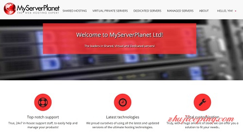 myserverplanet-10英镑/年付/1g内存/150g硬盘/10T流量-国外主机测评