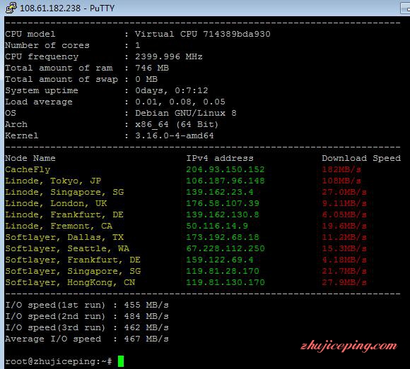 v8 Vultr vps怎么样? Vultr东京VPS直连+vultr vps 测评