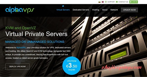 alphavps.bg-4美元/KVM/2g内存/50g硬盘/1T流量-国外主机测评