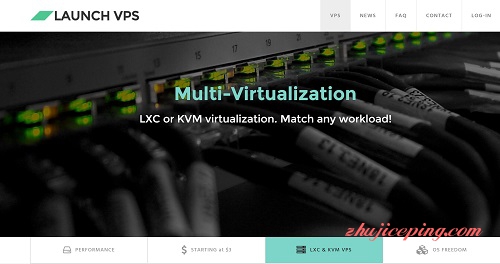 launchvps-$18年付/windows/KVM/256M内存/15gSSD-国外主机测评