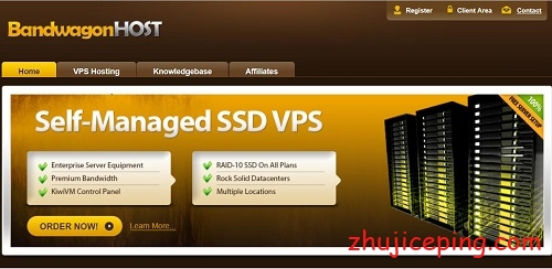 bandwagon 月付5美元的靠谱VPS，建站推荐VPS