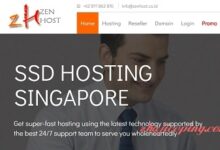 zenhost，新加坡DDoS高防保护VPS，KVM虚拟，512M内存低至3.6美元-国外主机测评