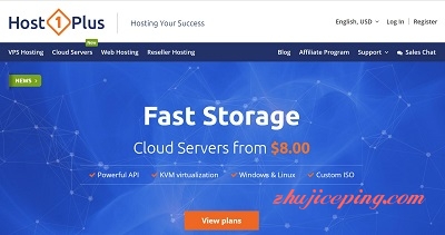 host1plus #推荐：建站VPS# host1plus-8折优惠码，可选机房：美国/巴西/德国/南非