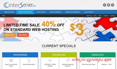 interserver-18年老牌主机/月付3美元/不限建站/1.99美元注册.com