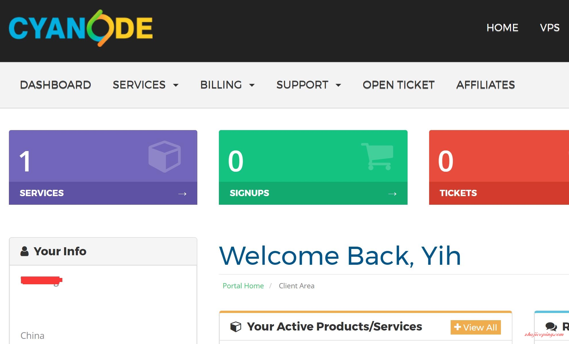 c1 #VPS测评# cyanode-512M内存月付2.5美元的KVM效果怎么样