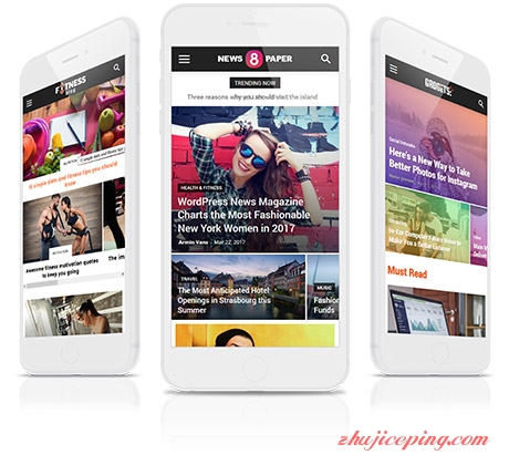 mobile-image wordpress主题推荐（1）：newspaper，1个通杀40个，上百种组合，万能建站主题