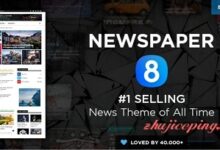 wordpress主题推荐(1):newspaper,1个通杀40个,上百种组合,万能建站主题-国外主机测评