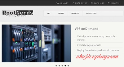 rootnerds rootnerds-日本VPS/5.9欧/1g内存/50g硬盘/200g流量